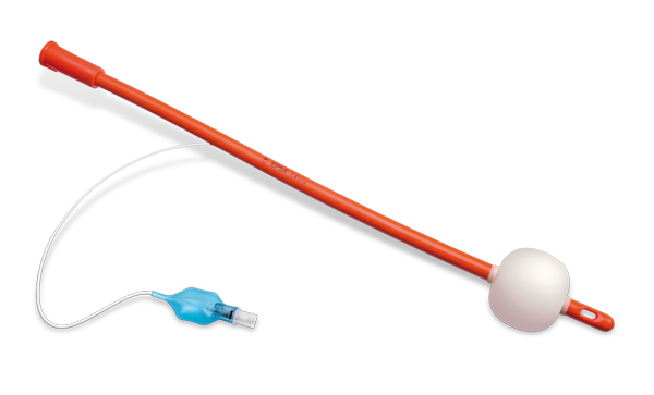 Sonda rectal con balón de latex