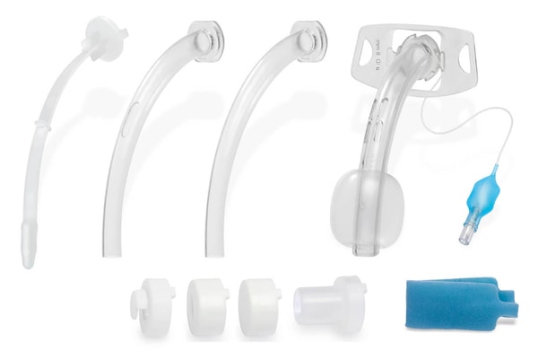 Cánula para traqueostomía cc, fenestrada, con balón(*)